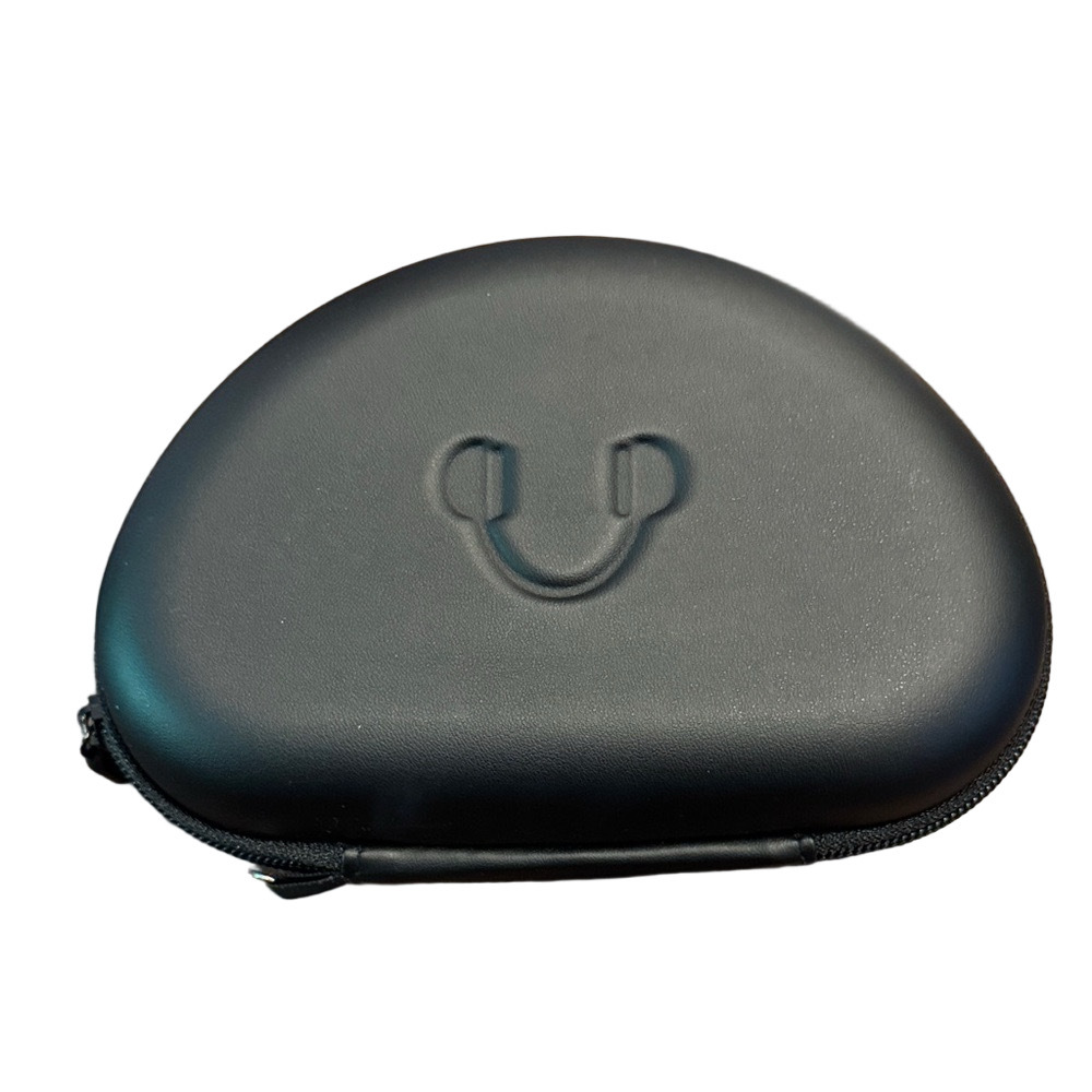Stukcaze Hard Black Portable Storage Case for Headphones or Other Small Items